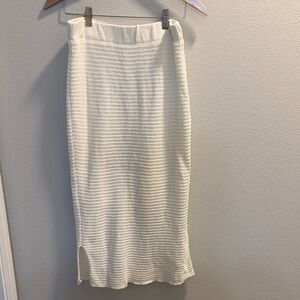 Simply Vera Vera Wang Cream Knit Pencil Skirt